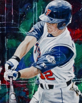 baseball 08 impressionists Oil Paintings